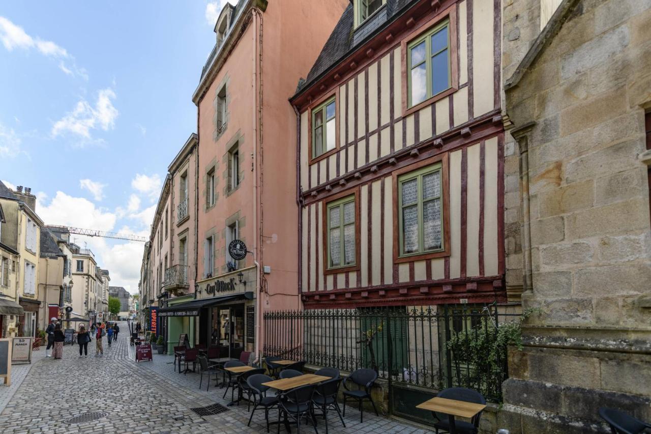 Appartement T2 - Vue imprenable sur la cathédrale Quimper Exterior foto